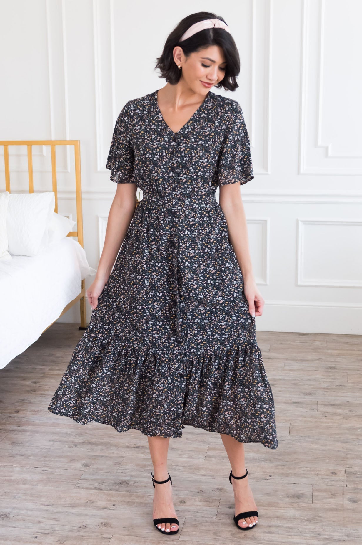 The Saffron Modest Dresses NeeSee's Dresses 