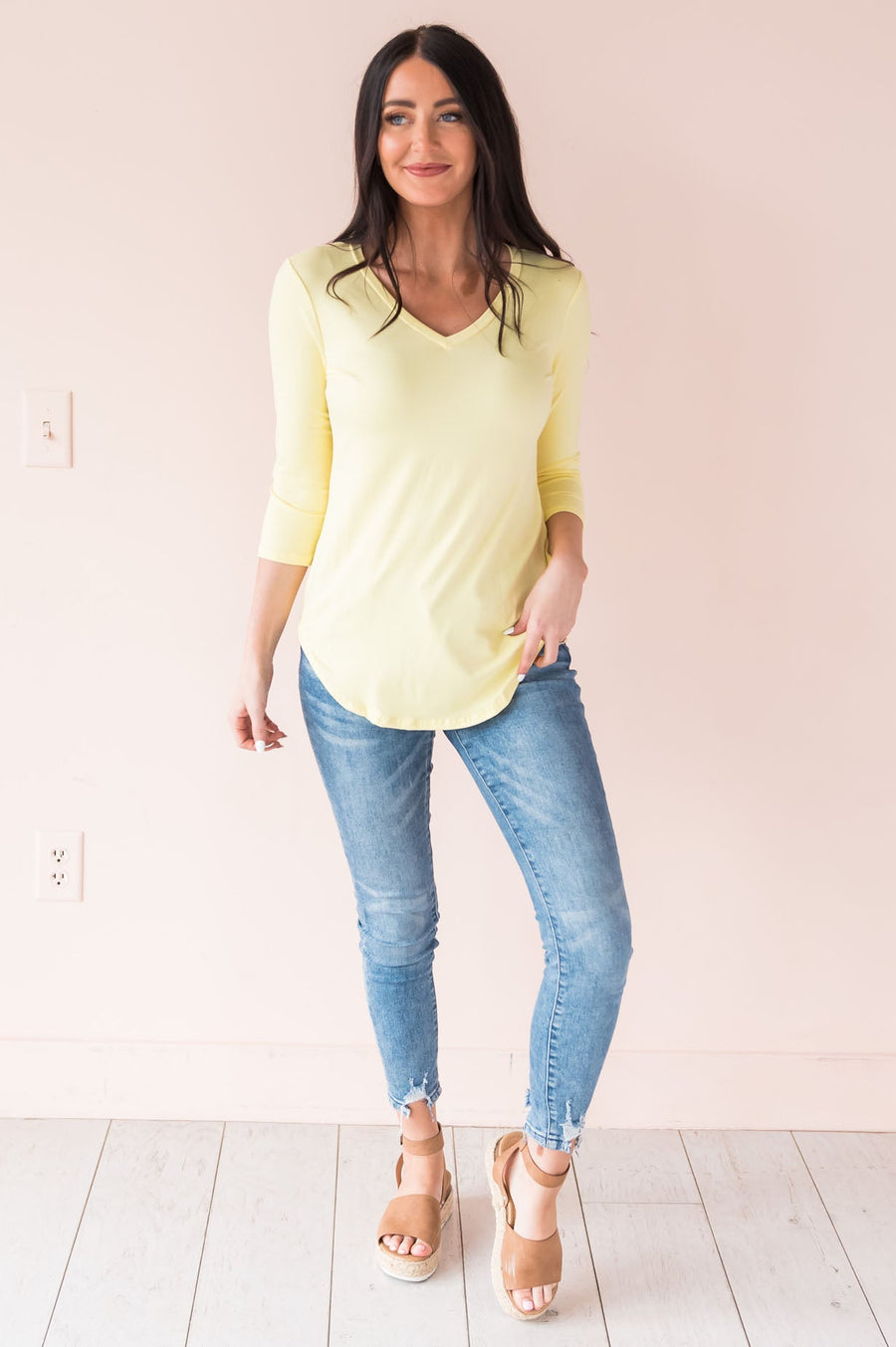 Casual Perfection Modest Blouse Tops vendor-unknown 