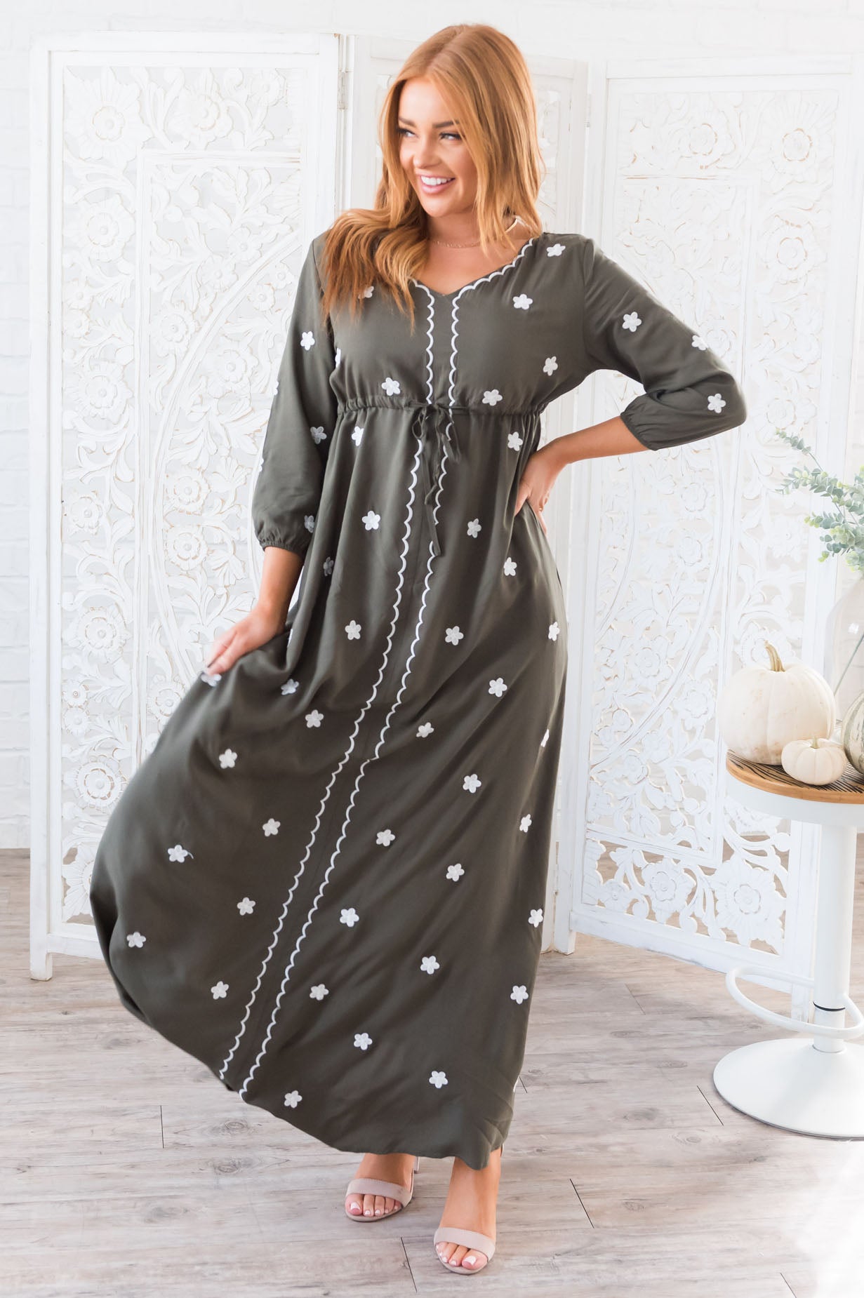 The Luna Modest Dresses vendor-unknown 