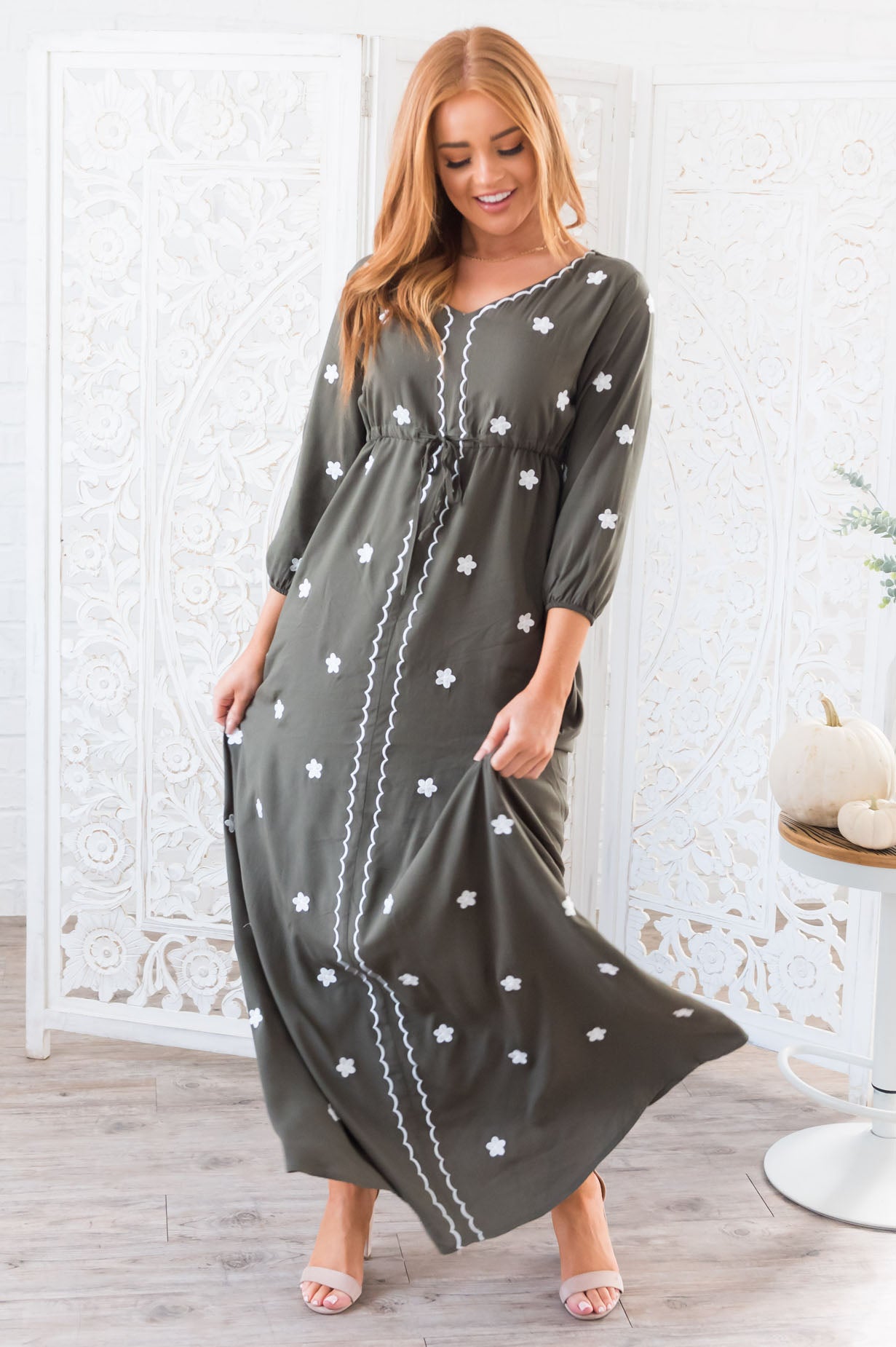 The Luna Modest Dresses vendor-unknown 