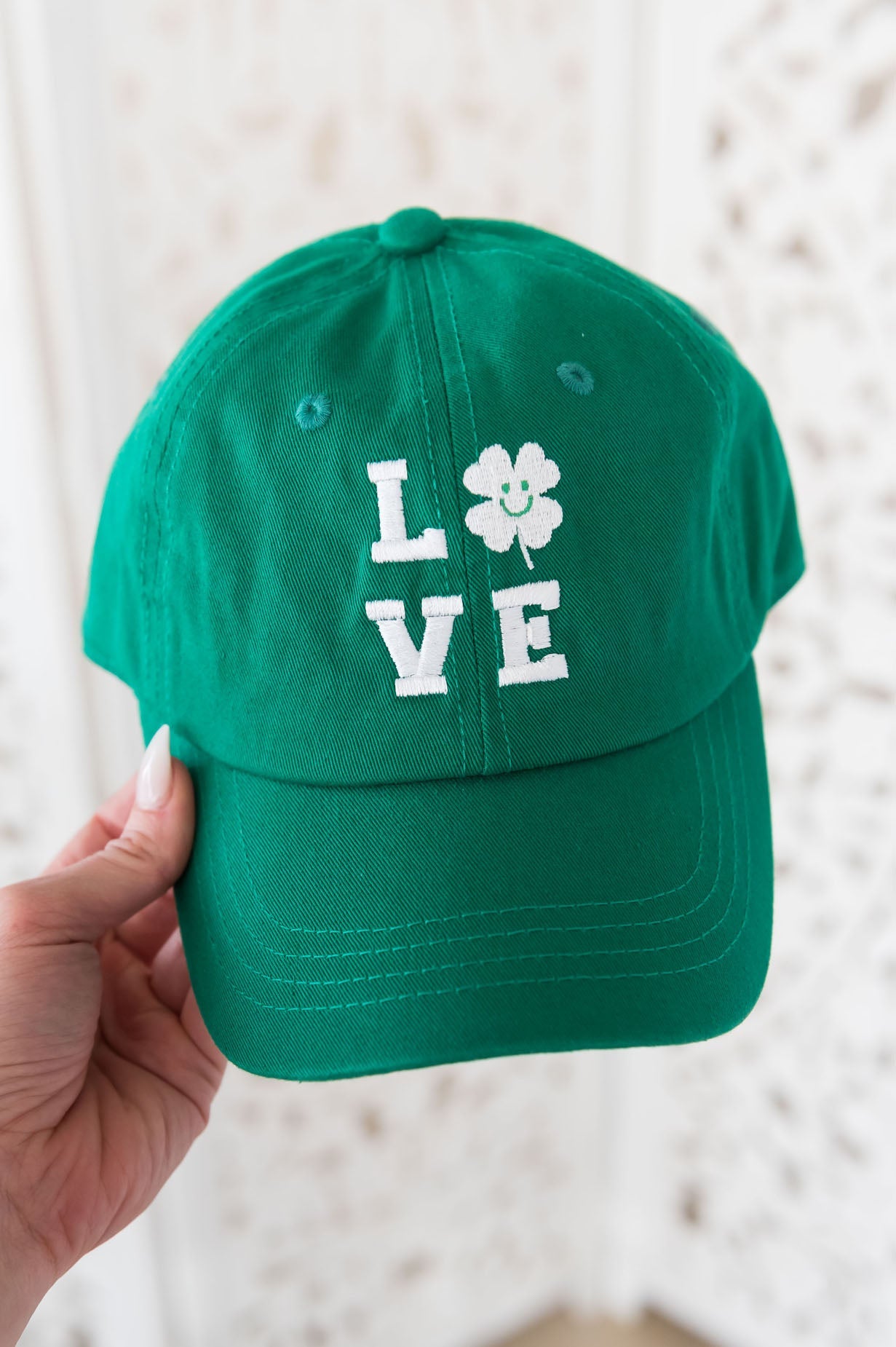 Lucky In Love Baseball Hat Accessories & Shoes Leto Accessories 