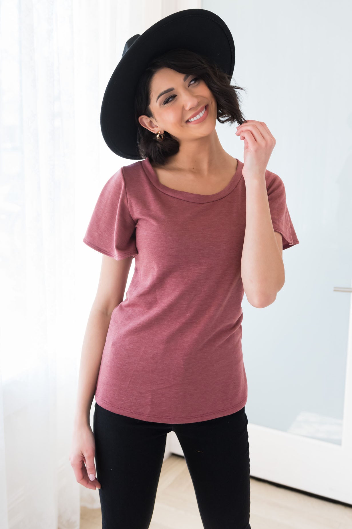 Flutter By Modest Top *NEEDS LOCATION Tops vendor-unknown 