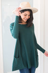 Casual Chic Modest Oversize Sweater Tops vendor-unknown