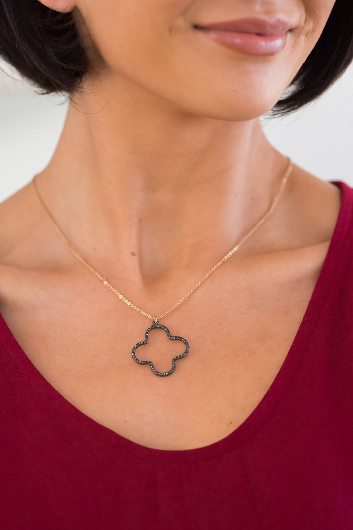 Lucky In Love Necklace & Earring Set Accessories & Shoes Leto Accessories 