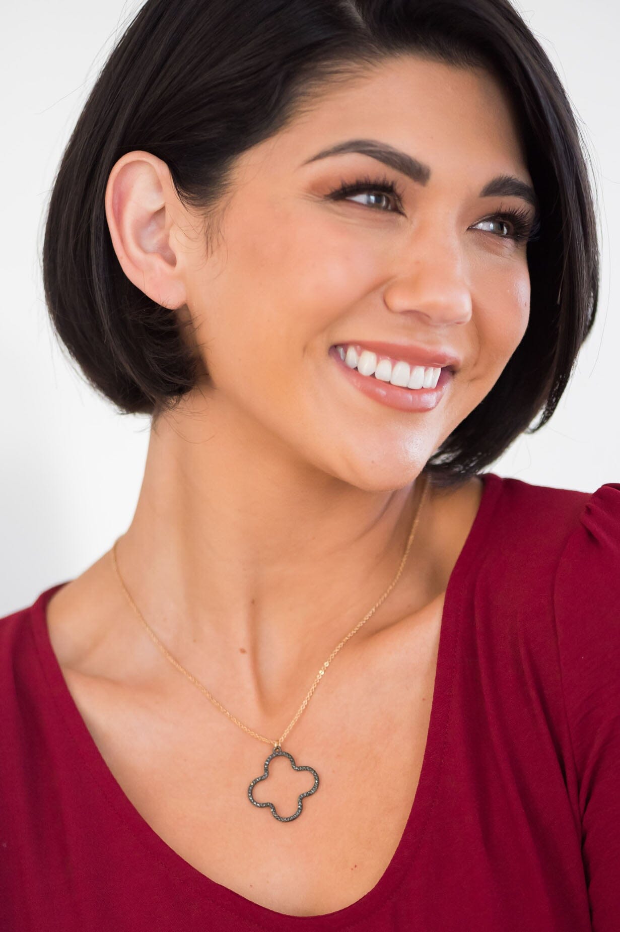 Lucky In Love Necklace & Earring Set Accessories & Shoes Leto Accessories 