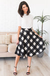 Twirl With Modesty Aline Skirt Skirts vendor-unknown 