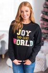 Joy To The World Modest Sweatshirt Modest Dresses vendor-unknown