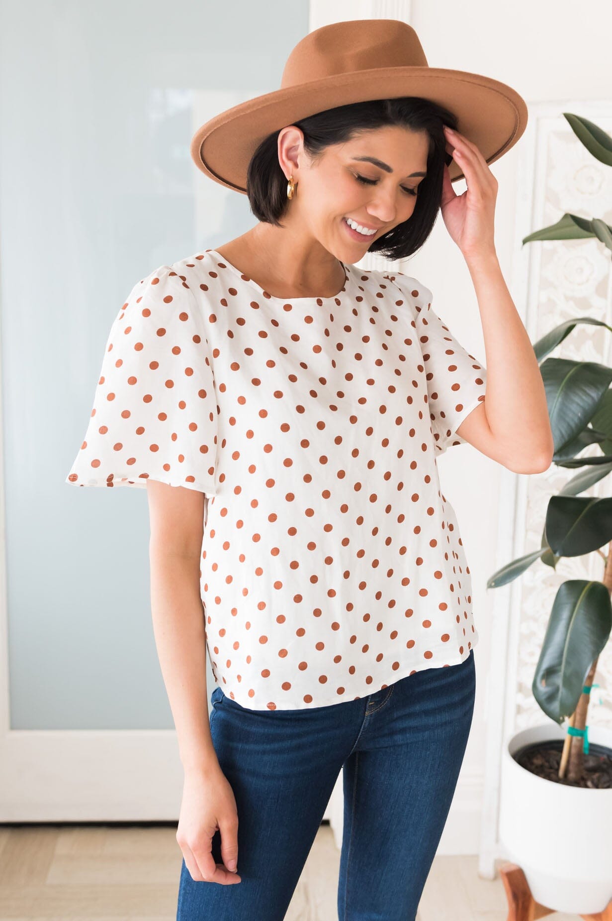 Picnic By The Park Modest Blouse Modest Dresses vendor-unknown 