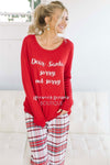 Dear Santa Pajama Set New Year SALE vendor-unknown