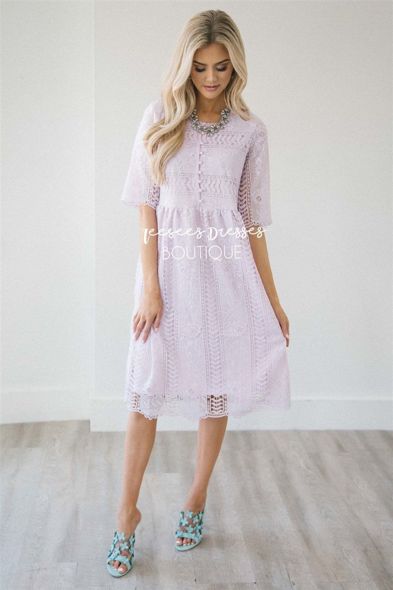 Love At First Sight- Nursing Friendly Modest Dresses vendor-unknown 