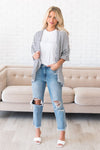 Sway me Away Terry Modest Cardigan Tops vendor-unknown 