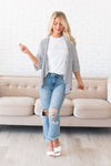 Sway me Away Terry Modest Cardigan Tops vendor-unknown