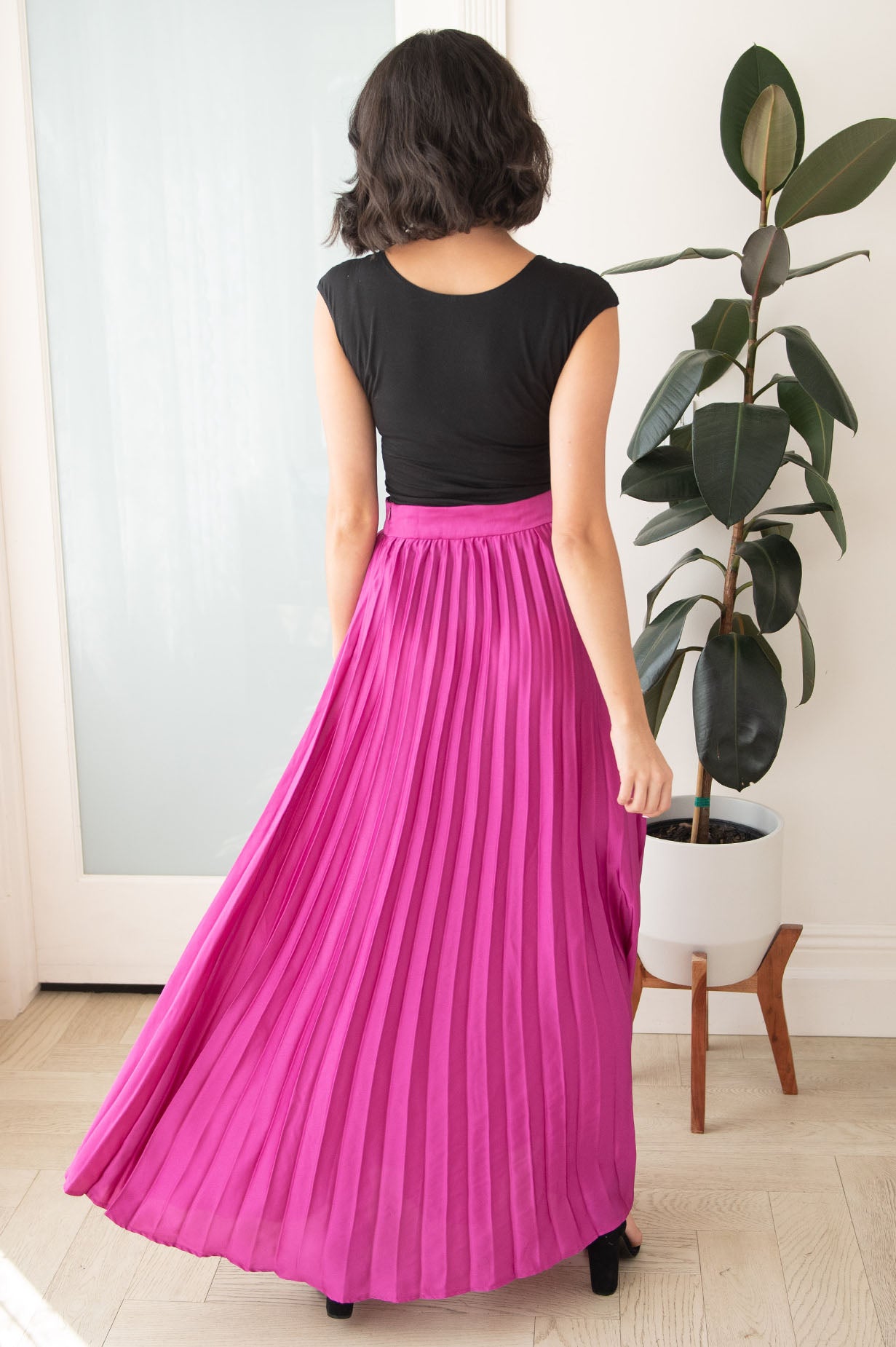 Reaching For The Stars Modest Maxi Skirt Skirts vendor-unknown 