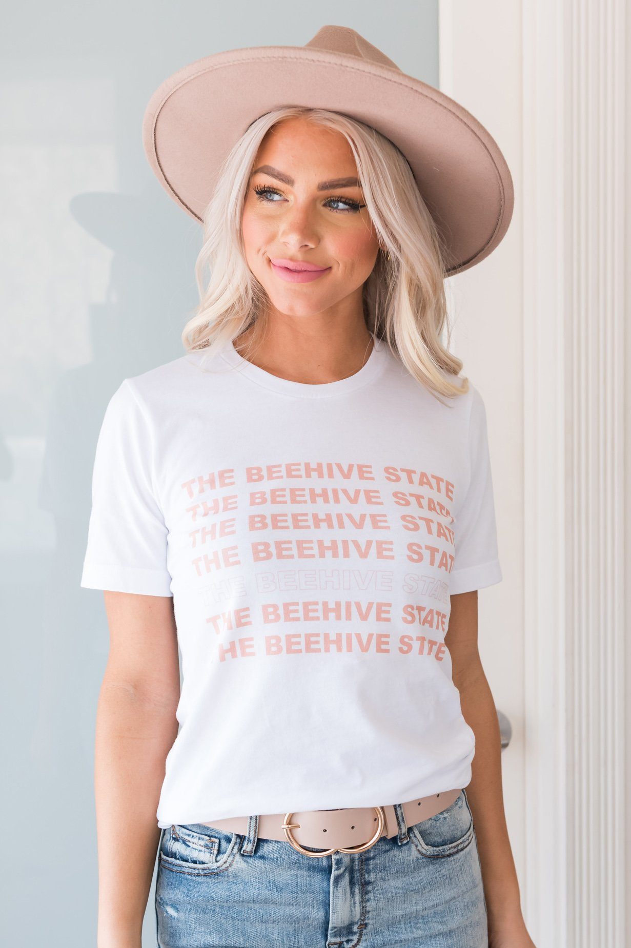 The Beehive State Modest Graphic Tee Modest Dresses vendor-unknown 