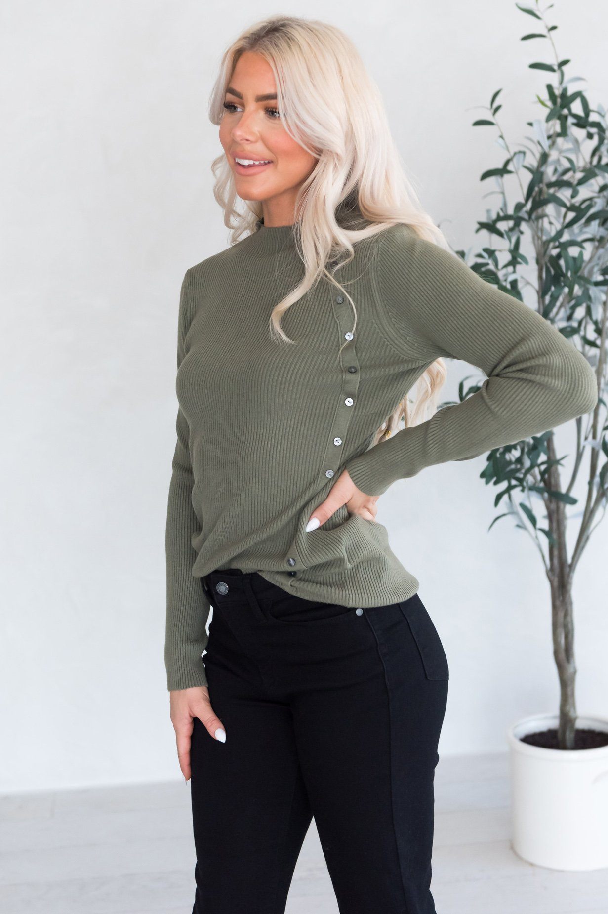 Dreaming Of Tomorrow Modest Sweater Tops vendor-unknown 