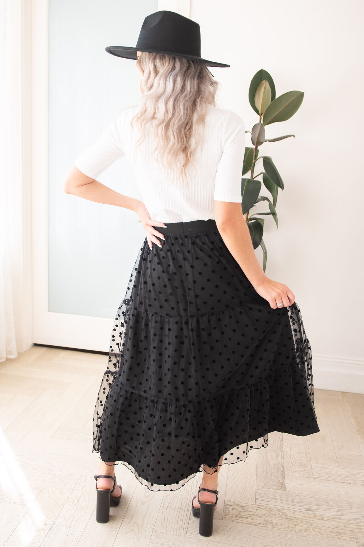 Twirling Beauty Modest Tulle Skirt Skirts vendor-unknown 