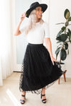 Twirling Beauty Modest Tulle Skirt Skirts vendor-unknown