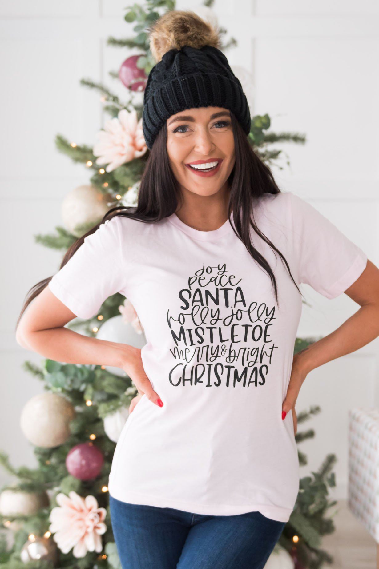 All Things Christmas Modest Tee Modest Dresses vendor-unknown 