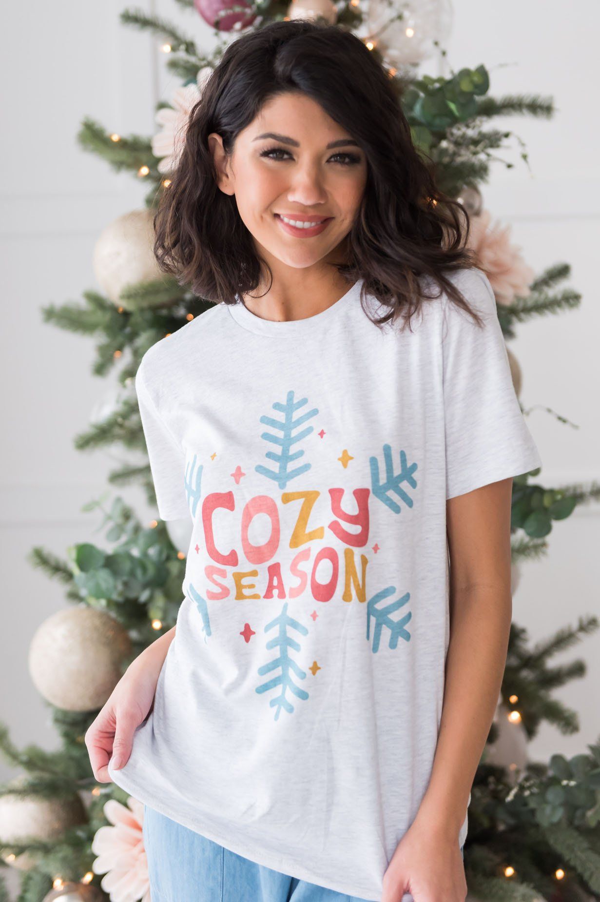 Cozy Season Modest Tee Modest Dresses vendor-unknown 