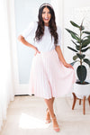 Bare Your Soul Modest Pleat Skirt Skirts vendor-unknown