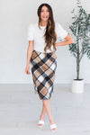 Plaid Perfection Modest Skirt Skirts vendor-unknown