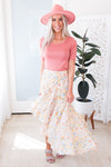 Such A Delight Modest Ruffle Skirt Skirts vendor-unknown 