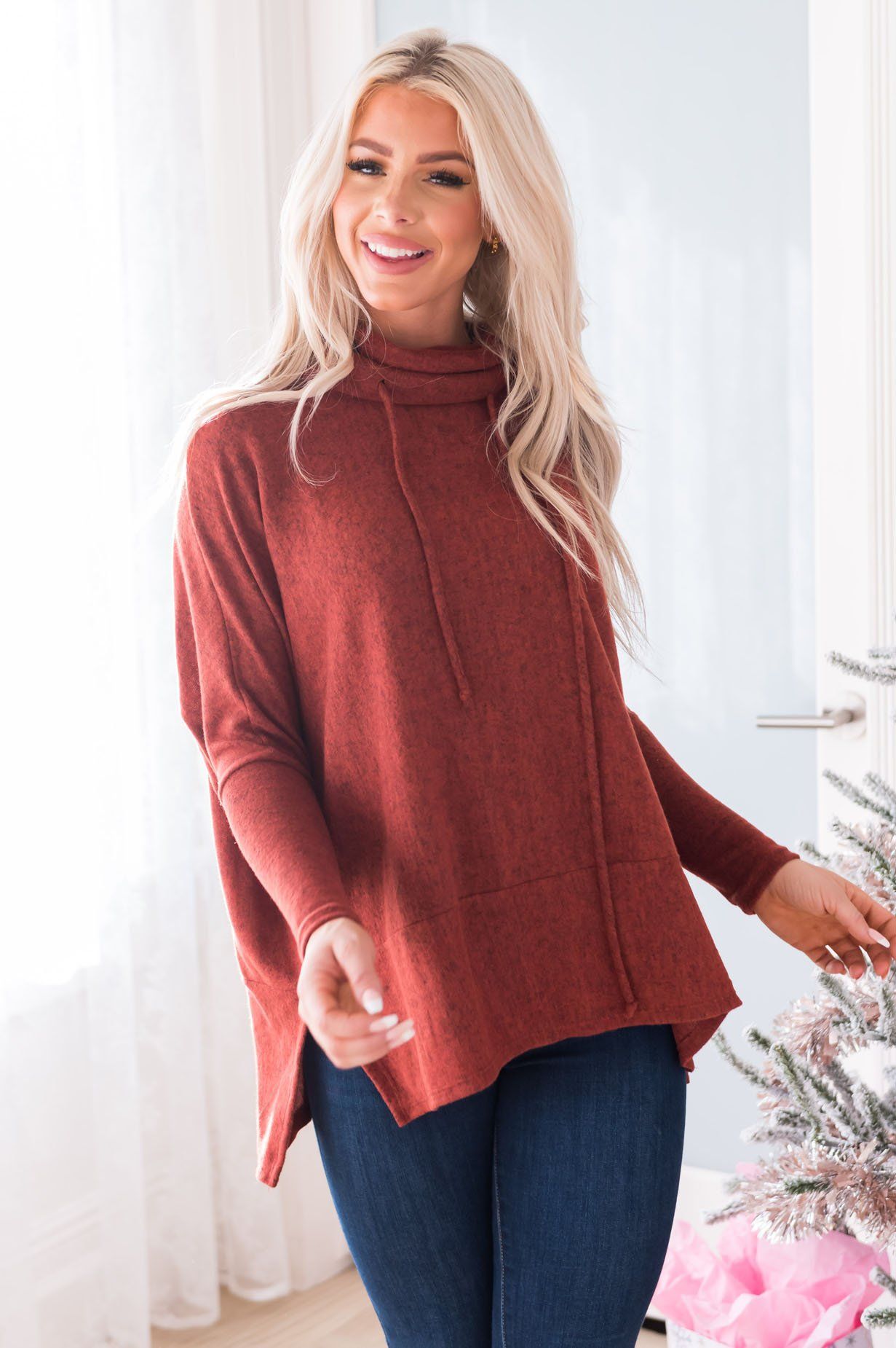 Sweet Ambition Modest Turtleneck Modest Dresses vendor-unknown 