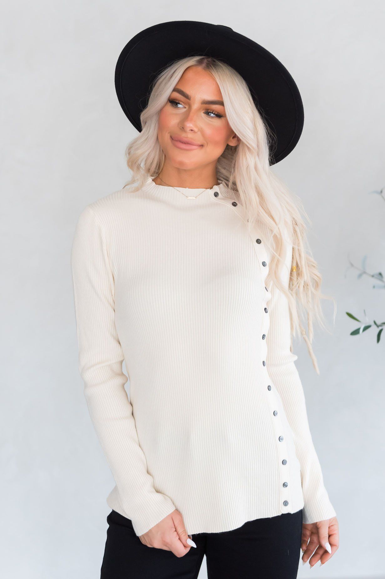 Dreaming Of Tomorrow Modest Sweater Tops vendor-unknown 