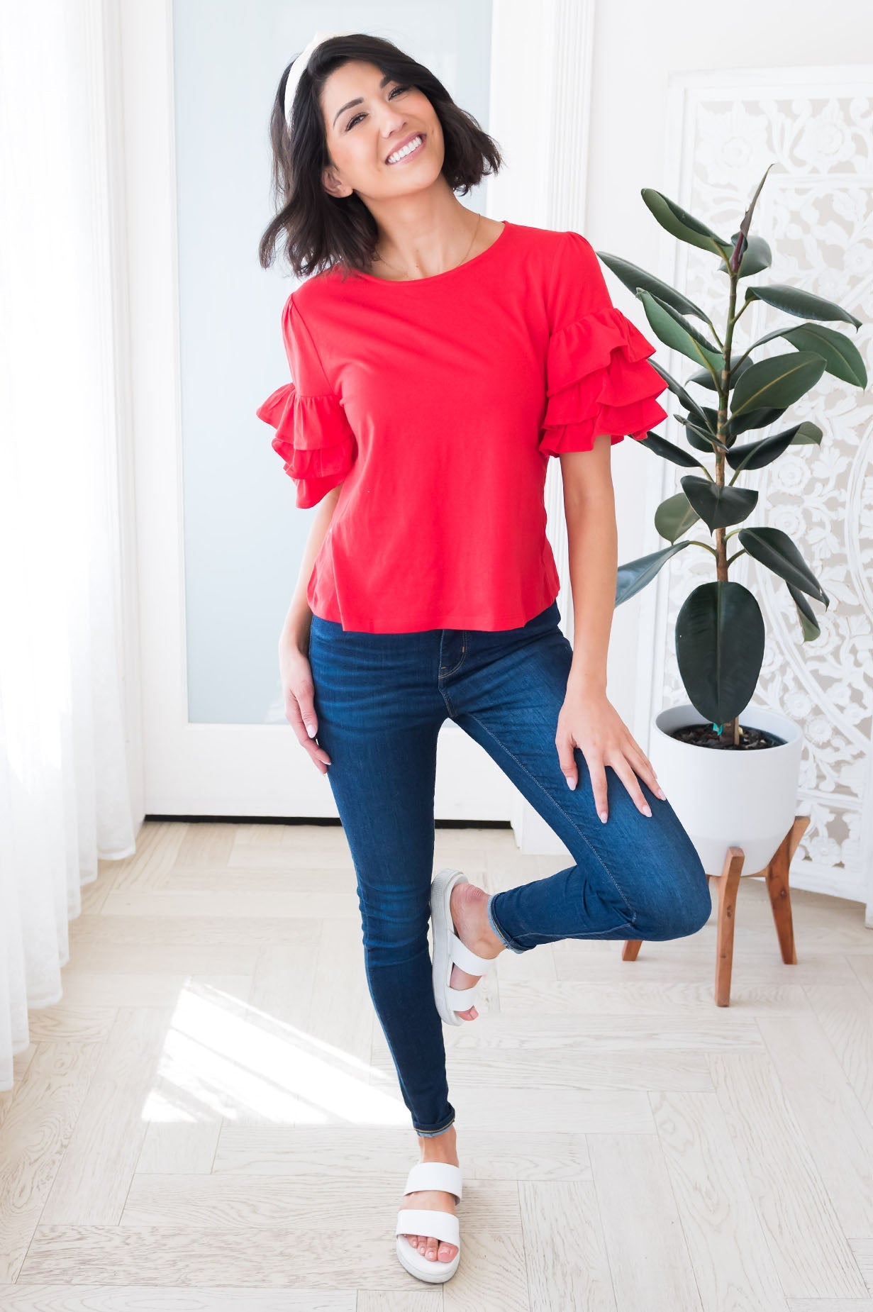 Time To Celebrate Modest Top Tops vendor-unknown 