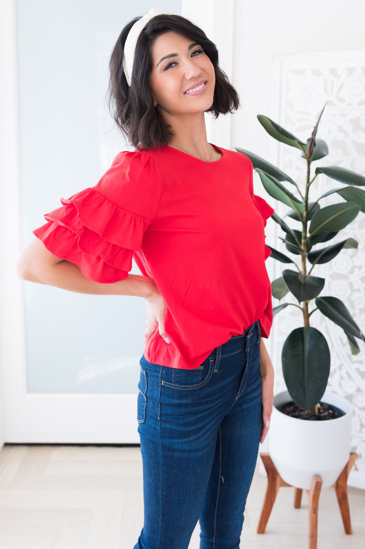 Time To Celebrate Modest Top Tops vendor-unknown 