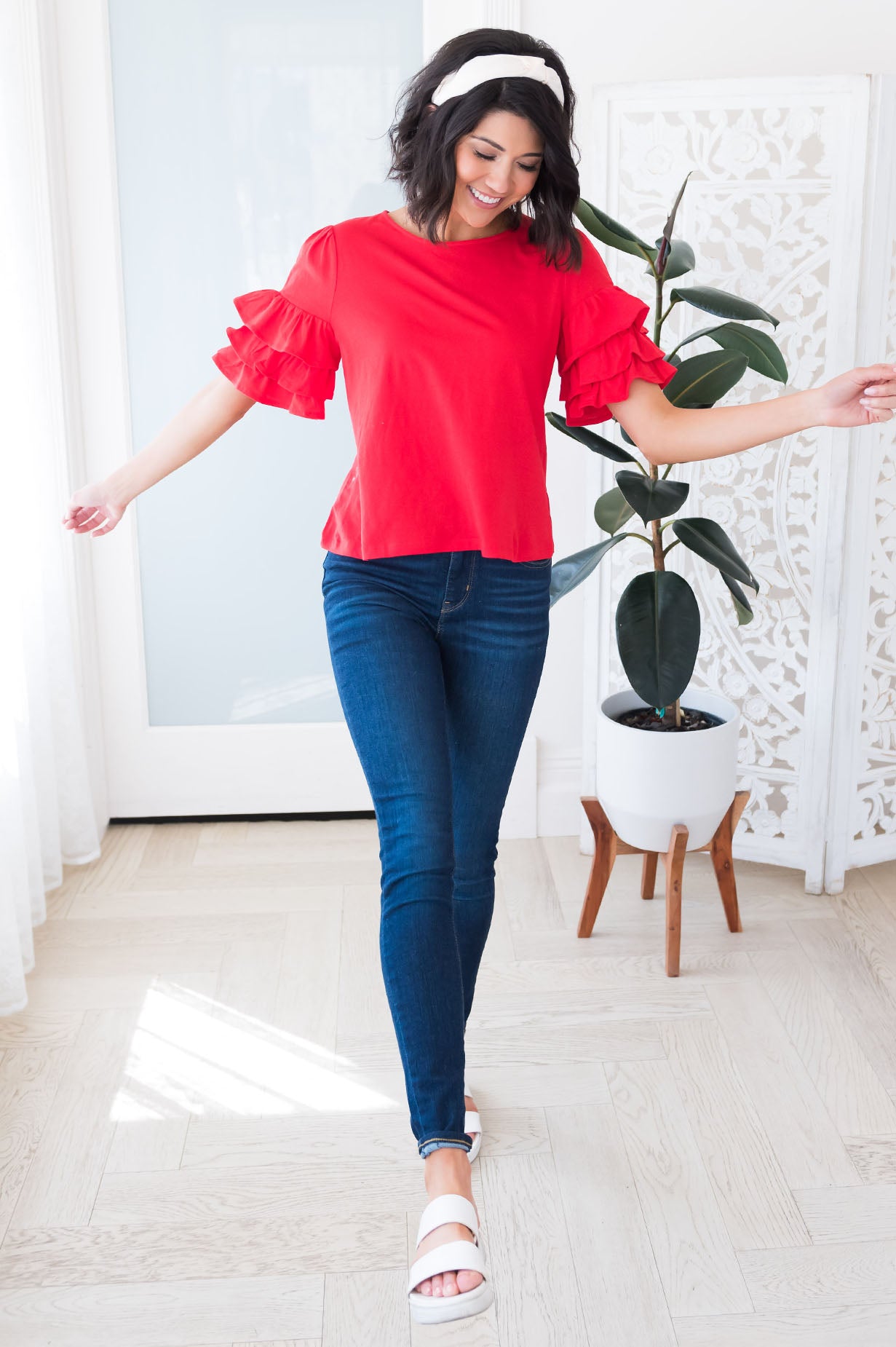 Time To Celebrate Modest Top Tops vendor-unknown 