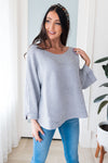 Breezy and Beautiful Modest Ribbed Sweater Tops vendor-unknown 
