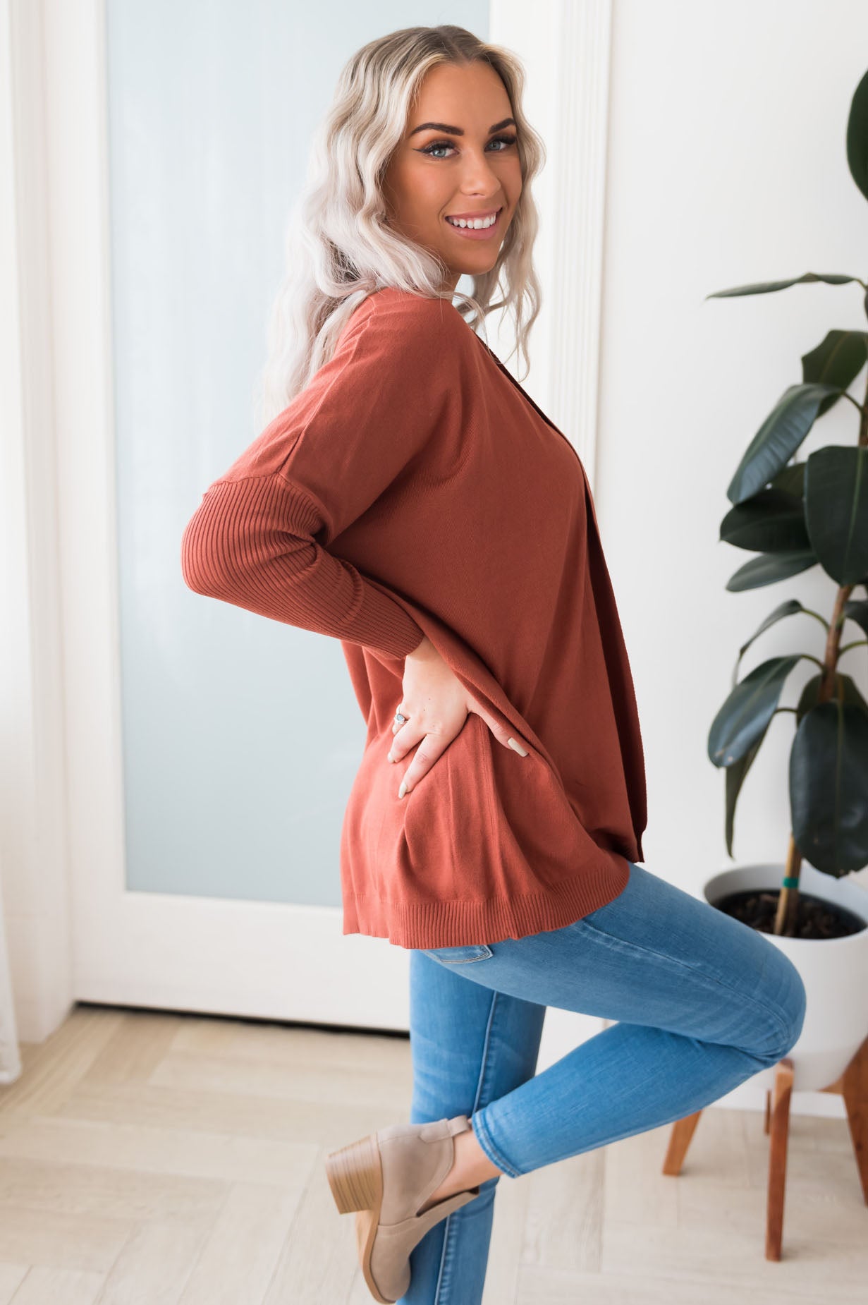 Admired Always Modest Cardigan Tops vendor-unknown 