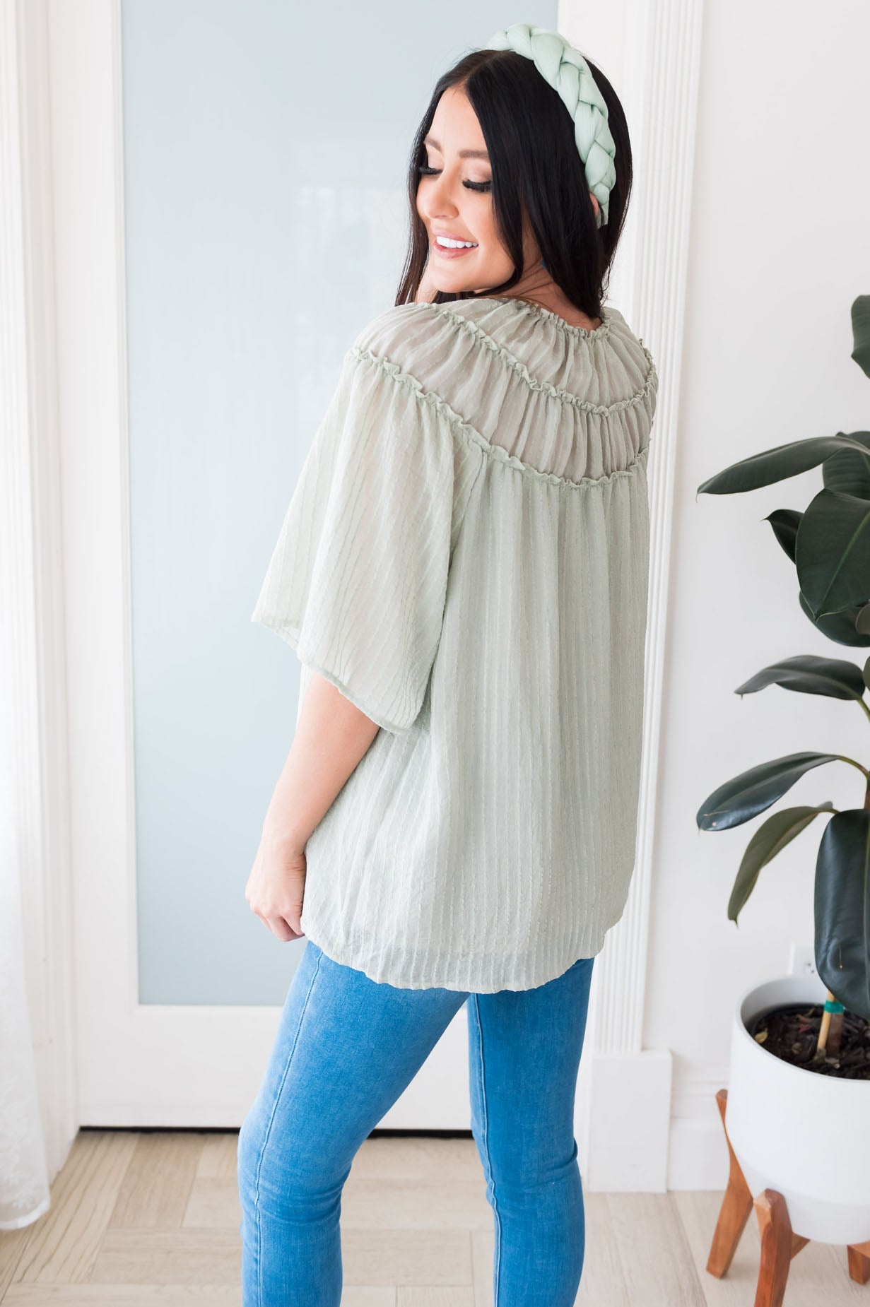 Ready For Fun Modest Blouse Tops vendor-unknown 