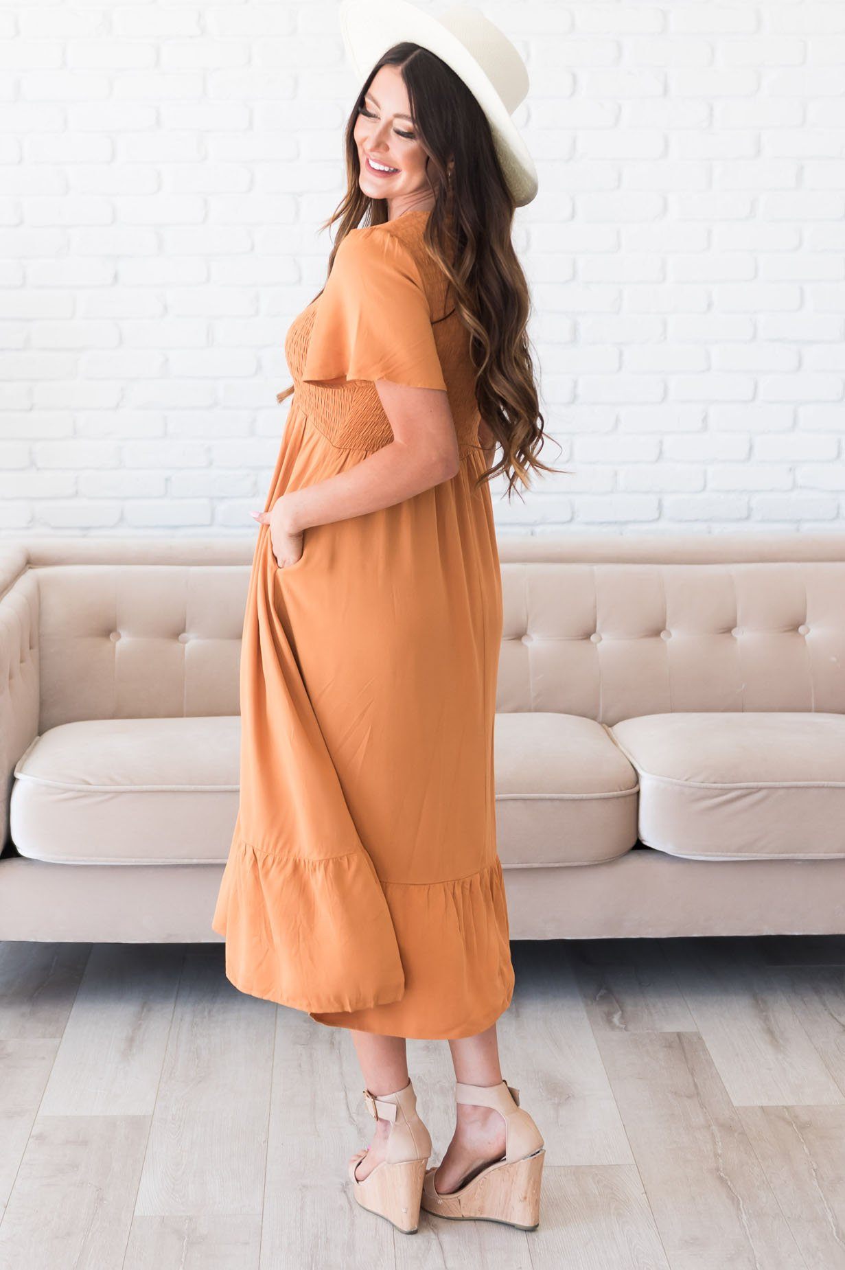 The Adelina Modest Dresses vendor-unknown 