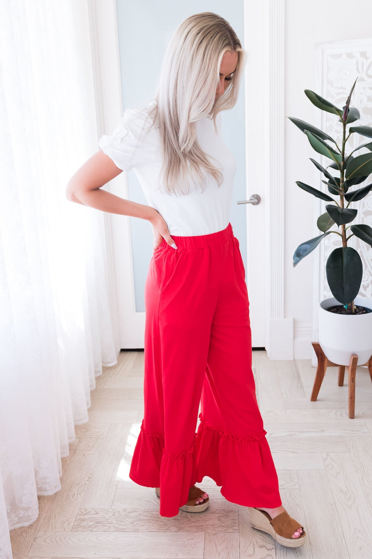 Celebration Is Key Modest Wide Leg Pants Modest Dresses vendor-unknown 