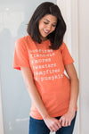 Fall Favorites Graphic Tee Modest Dresses vendor-unknown
