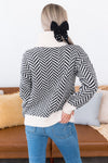 Next Up, Fall Modest Chevron Sweater Tops vendor-unknown