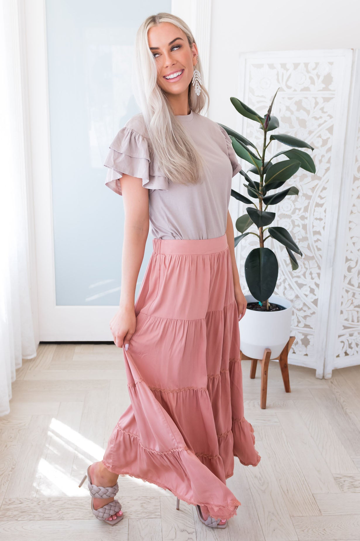 Bright Future Ahead Modest Maxi Skirt Skirts vendor-unknown 