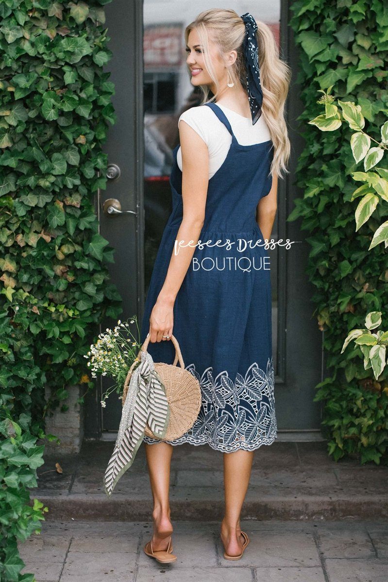 The Kalissa Overall Dress Modest Dresses vendor-unknown 