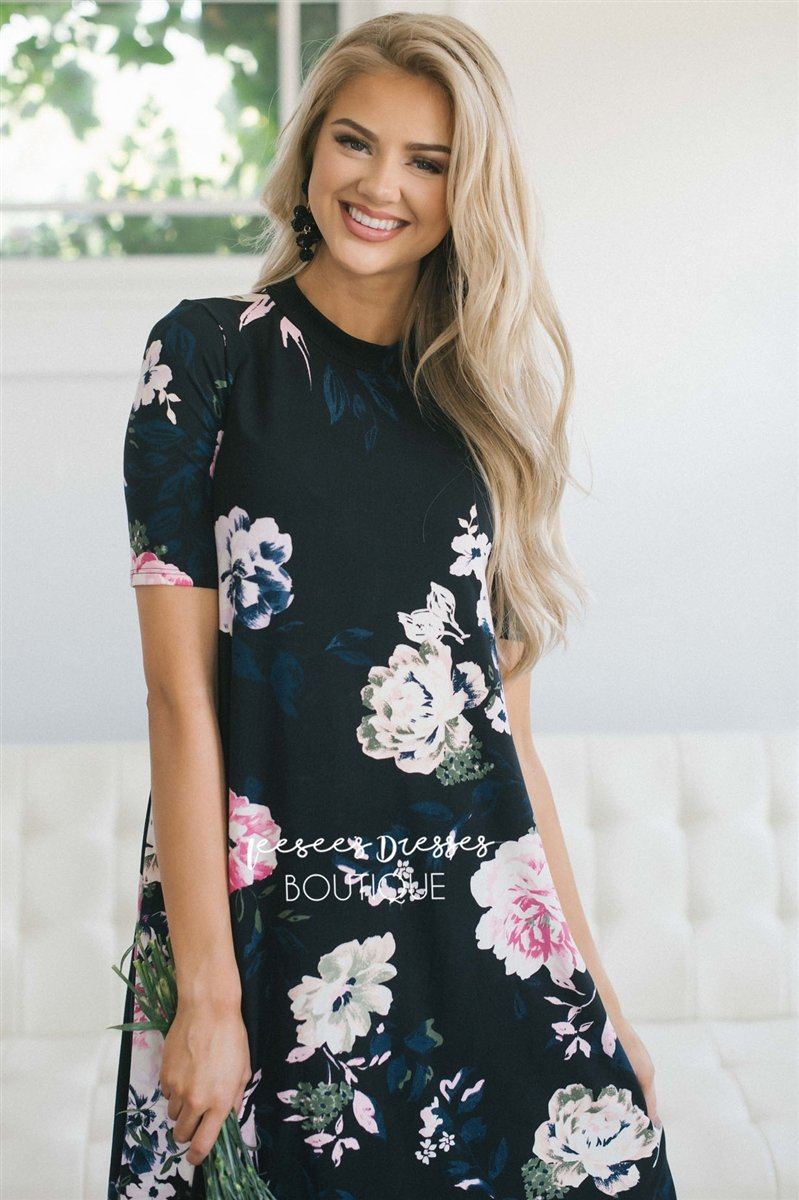 The Deziree Swing Dress Modest Dresses vendor-unknown 