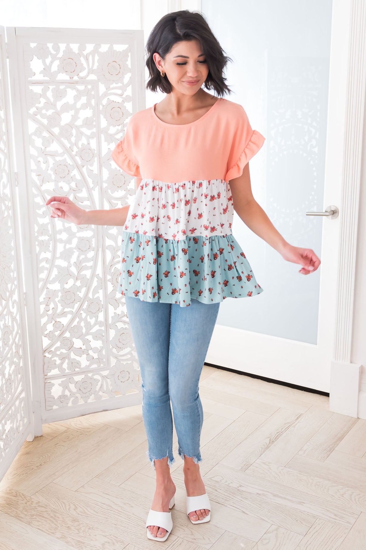 Weekend Feels Modest Blouse Modest Dresses vendor-unknown 