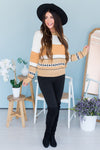 Western Wishes Modest Sweater Tops vendor-unknown