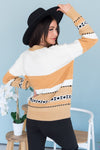 Western Wishes Modest Sweater Tops vendor-unknown