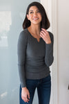 Keeping Knit Comfy Modest Sweater Tops vendor-unknown 