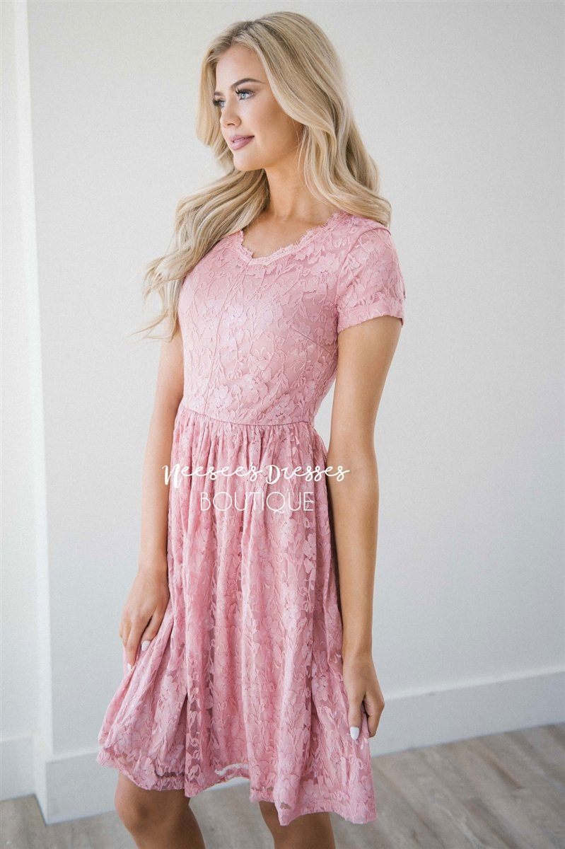 Eyelash Lace Dress