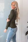 Keeping Knit Comfy Modest Sweater Tops vendor-unknown