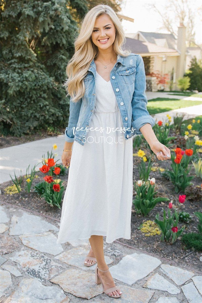 The Aubrey - 3/4 Length Sleeves Modest Dresses vendor-unknown 