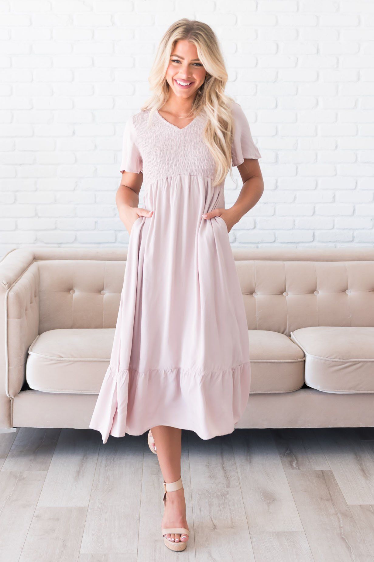 The Adelina Modest Dresses vendor-unknown 