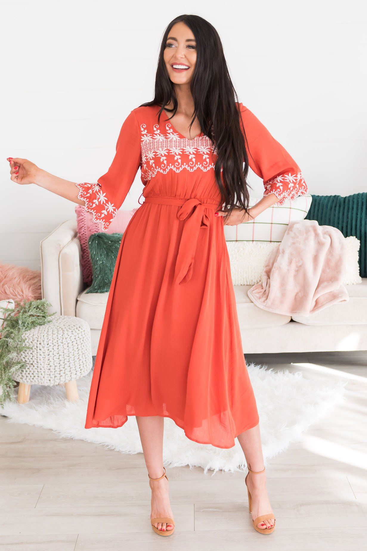 The Annalisa Modest Dresses vendor-unknown 